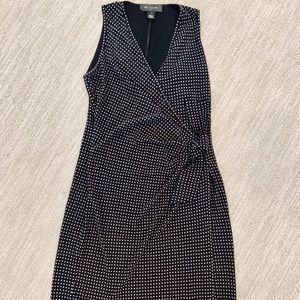 Vintage St. John Studded Dress with Thigh Slit